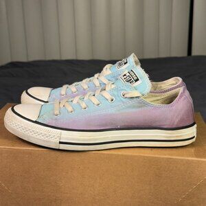 Converse Chuck Taylor All Star Low Pastel Tie Dye Ombre Sneakers Women’s 8